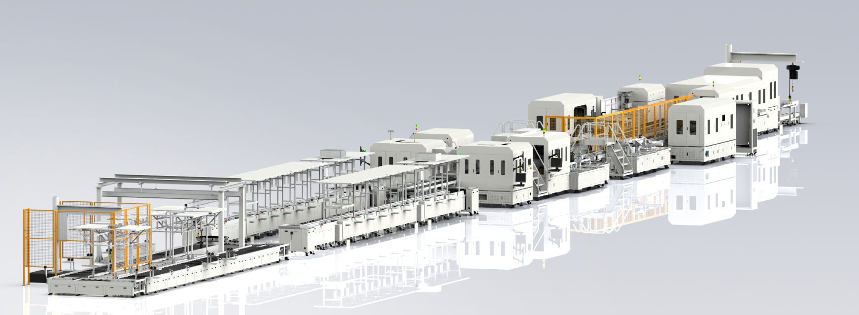 软包模组PACK装配线应用