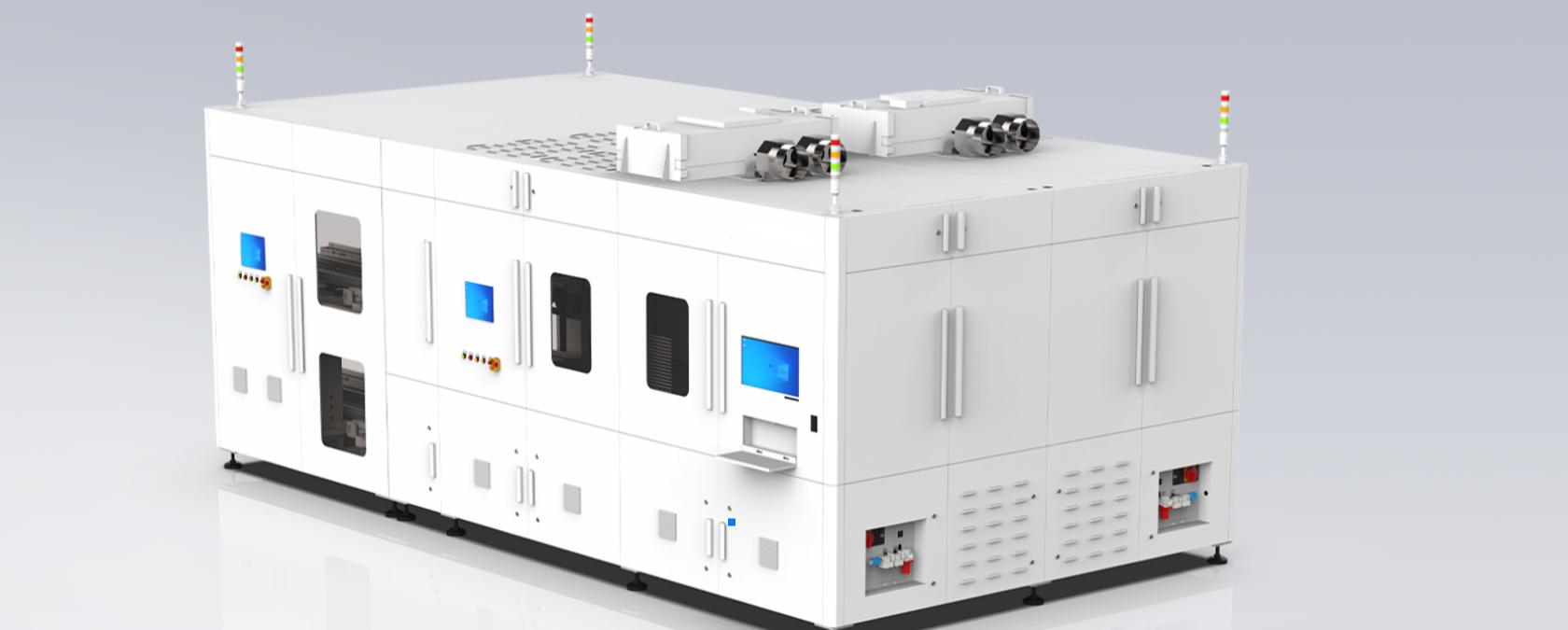 Applications of Laser Film-Opening Equipment for BC-Type Batteries